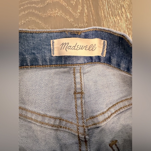 Madewell High-Rise Denim Boyshorts: Button-Through Edition | Size 25 - Picture 5 of 8